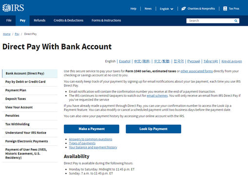 Australian Online Tax Return