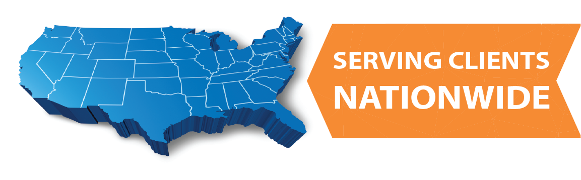 Serving Clients Nationwide Graphic