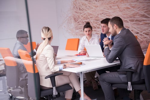 business associates in a meeting